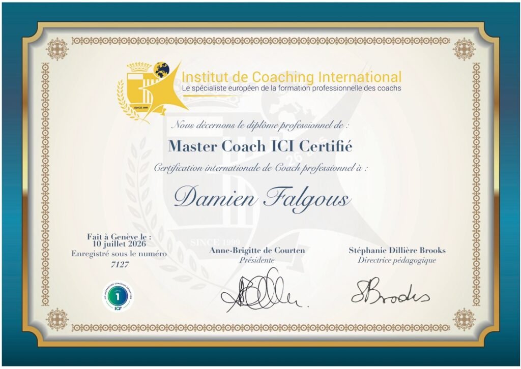 Certificat Coach niv1 ICI